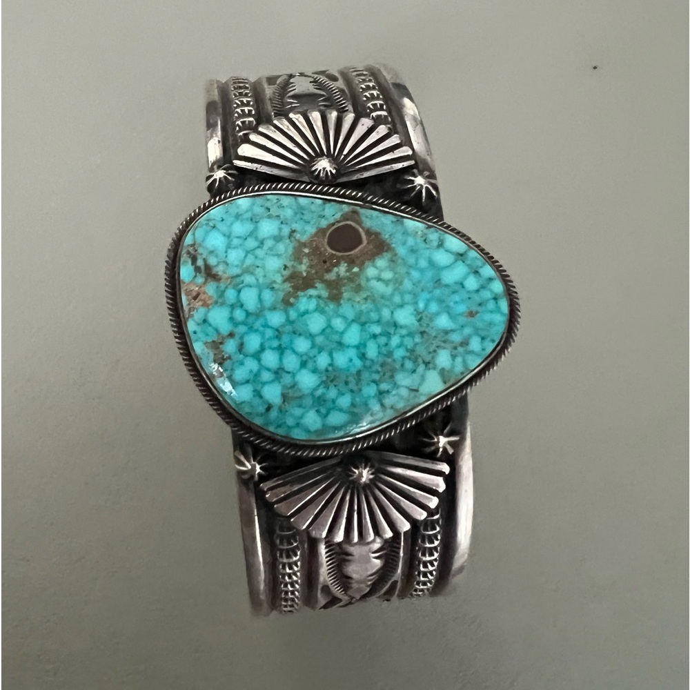 Sterling Silver Turquoise Bracelet
